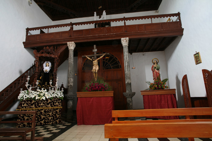 Fuerteventura, Antigua, Iglesia Nuestra Señora de la Antigua, Altare - mittelmeer-reise-und-meer.de