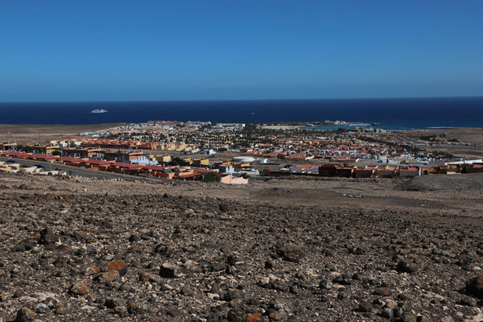 Fuerteventura, Caleta de Fuste, Blick von der Urbanización Castillo - mittelmeer-reise-und-meer.de