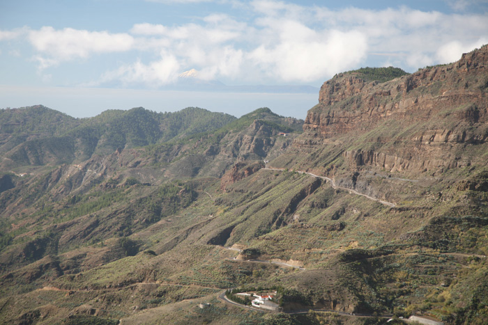 Gran Canaria, GC-156, Cruz de Tejeda, Blick auf den Teide - mittelmeer-reise-und-meer.de