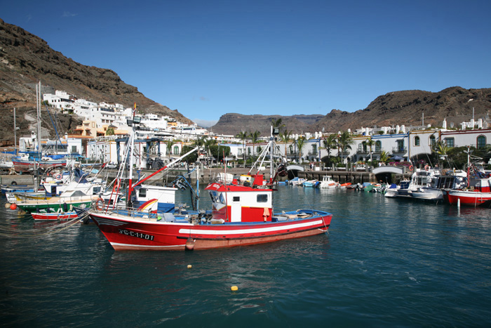 Gran Canaria, Puerto de Mogan, Fischereihafen, westlicher Teil - mittelmeer-reise-und-meer.de