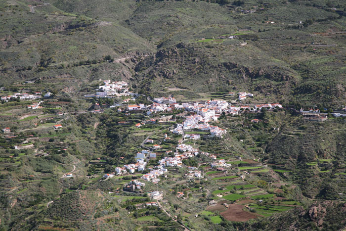 Gran Canaria, Roque Bentayga, Blick auf Artenara - mittelmeer-reise-und-meer.de
