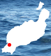 Standort: Lanzarote, Las Brenas, Panorama über Las Brenas und die Westküste