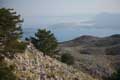 Pantokrator, höchster Berg auf Korfu, Blick auf Korfu-Stadt, Korfu