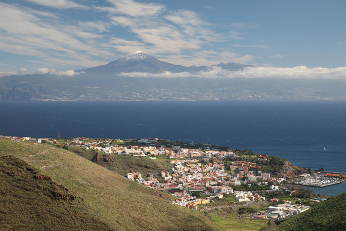La Gomera, Pico del Teide, Blick vom Mirador de La Lomada del Camello - mittelmeer-reise-und-meer.de