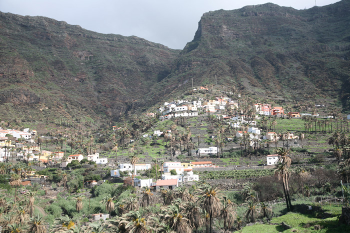 La Gomera, Valle Gran Rey, Lomo del Balo, Blick von La Vizcaina - mittelmeer-reise-und-meer.de