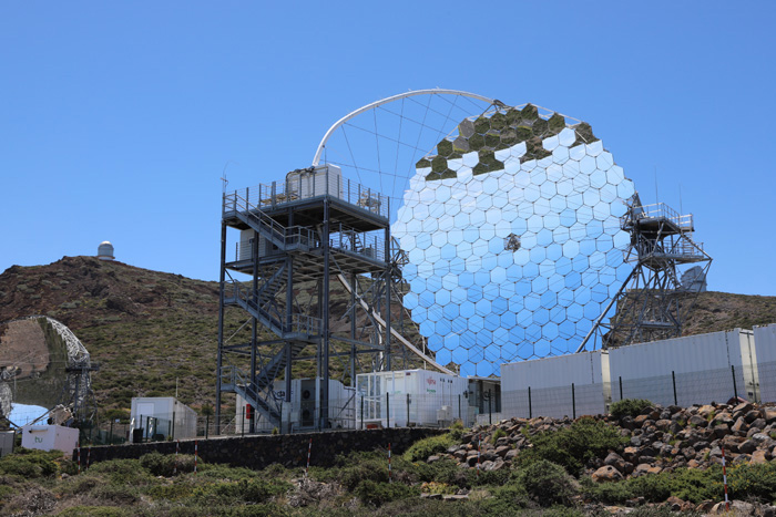 La Palma, Roque de los Muchachos, Magic Teleskop - mittelmeer-reise-und-meer.de