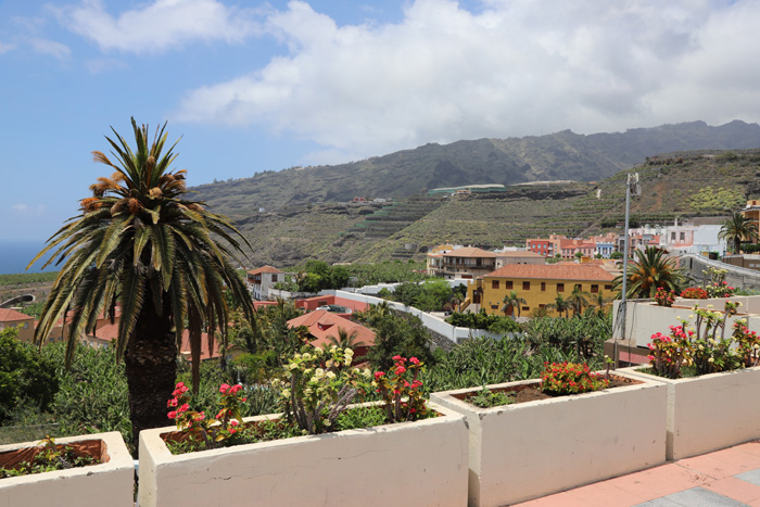 La Palma, Tazacorte, Promenade, Blick auf das Tal - mittelmeer-reise-und-meer.de