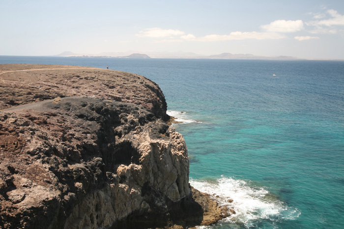 Lanzarote, Papagayo Strände, Playa Papagayo, Blick Fuerteventura - mittelmeer-reise-und-meer.de