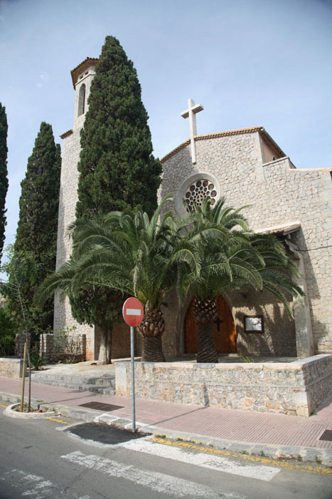 Mallorca, Port de Soller, Kirche in der Calle de Canonge Oliver - mittelmeer-reise-und-meer.de