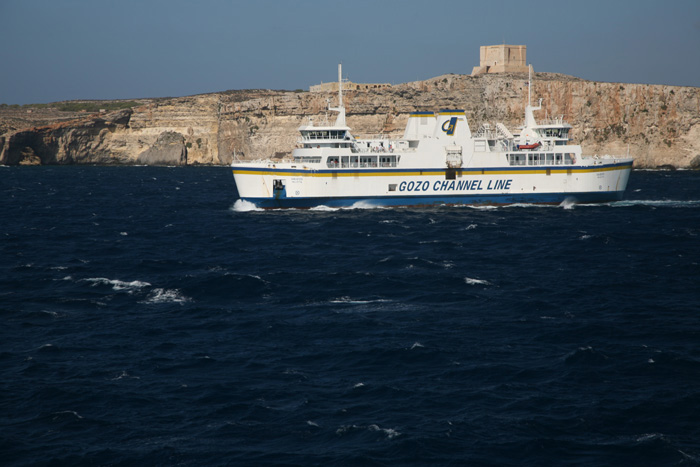 Malta, Gozo, Überfahrt Gozo-Fähre, Fähre Goudos - mittelmeer-reise-und-meer.de