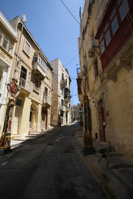 Malta, Vittoriosa (Birgu), 3 Cities, Triq Nestu Laiviera - mittelmeer-reise-und-meer.de
