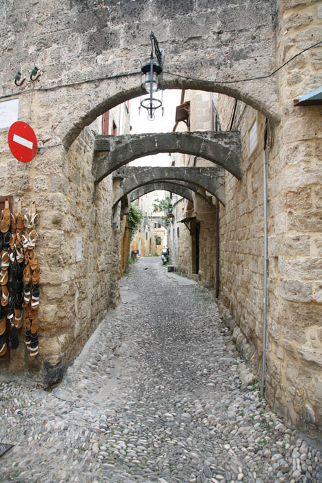 Rhodos, Rhodos-Stadt, Altstadt, Agiou Fanouriou, Plateia Dorieos - mittelmeer-reise-und-meer.de