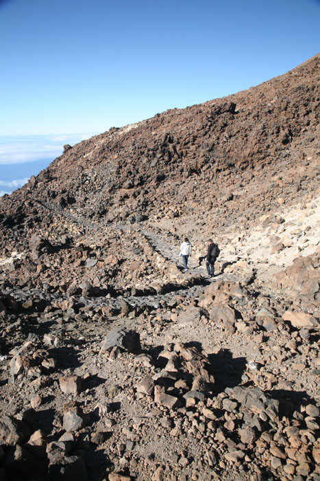 Teneriffa, Pico del Teide, Beginn Weg zum Mirador del Pico Viejo - mittelmeer-reise-und-meer.de