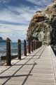 Brücke zum Felsen, Weg zur Spitze, Roque de las Bodegas, Teneriffa