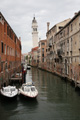 Rundgang durch die Altstadt von Venedig, Schiefer Turm, Chiesa di San Giorgio dei Greci, Venedig