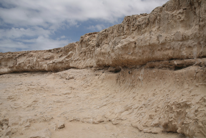 Fuerteventura, Ajuy, Puerto de la Pena, obere Gesteinsschicht - mittelmeer-reise-und-meer.de