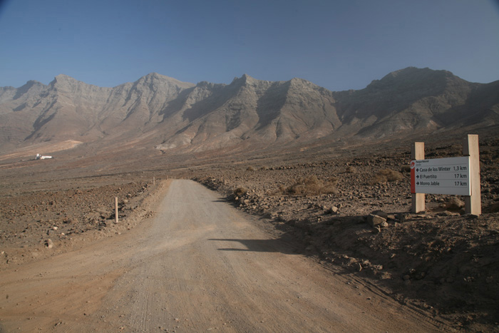 Fuerteventura, Cofete, Blick Pico de la Zarza - mittelmeer-reise-und-meer.de