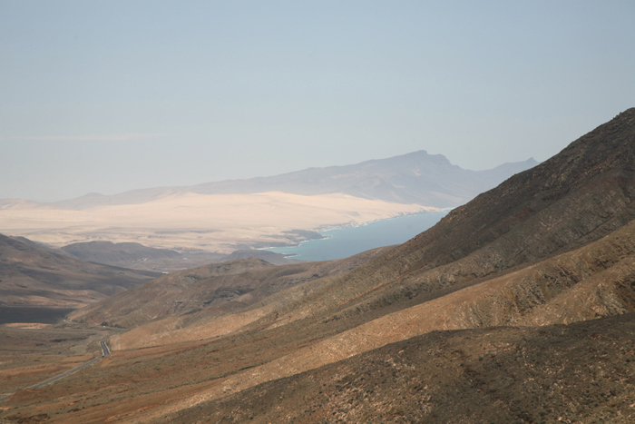 Fuerteventura, Mirador astronómico de Sicasumbre, Blick auf Jandia - mittelmeer-reise-und-meer.de