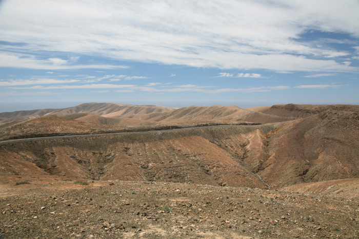 Fuerteventura, Mirador astronómico de Sicasumbre, Blick nach Nordwesten - mittelmeer-reise-und-meer.de