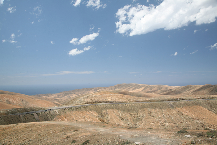 Fuerteventura, Mirador astronómico de Sicasumbre, Blick nach Nordwesten - mittelmeer-reise-und-meer.de