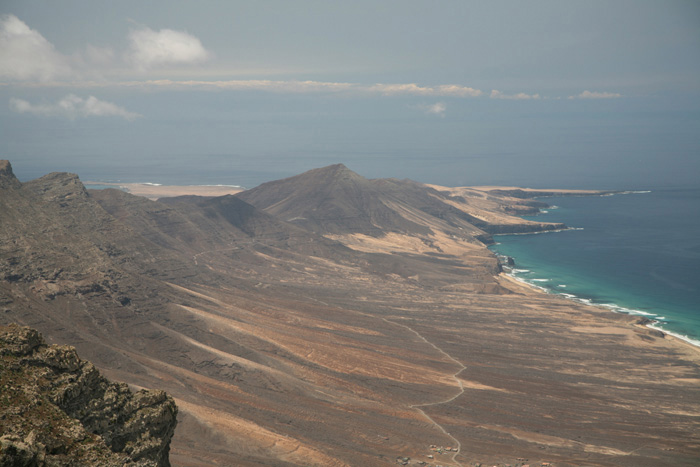 Fuerteventura, Pico de La Zarza, Blick Macizo de Jandia - mittelmeer-reise-und-meer.de