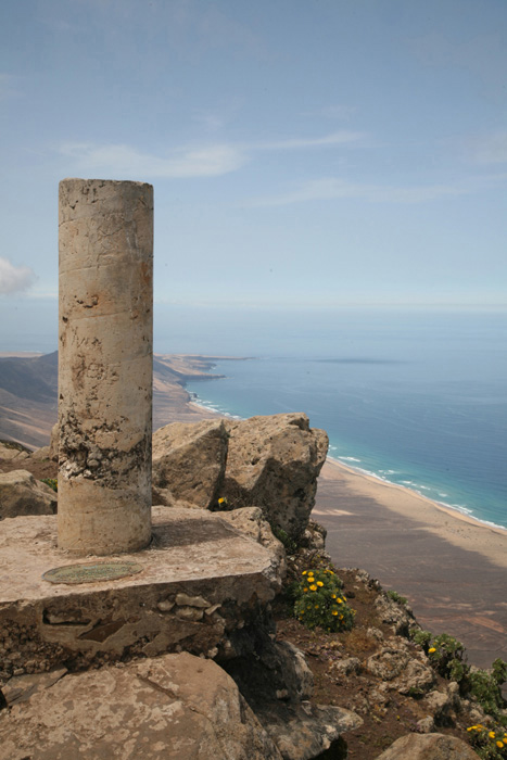 Fuerteventura, Pico de La Zarza, Gipfel - mittelmeer-reise-und-meer.de