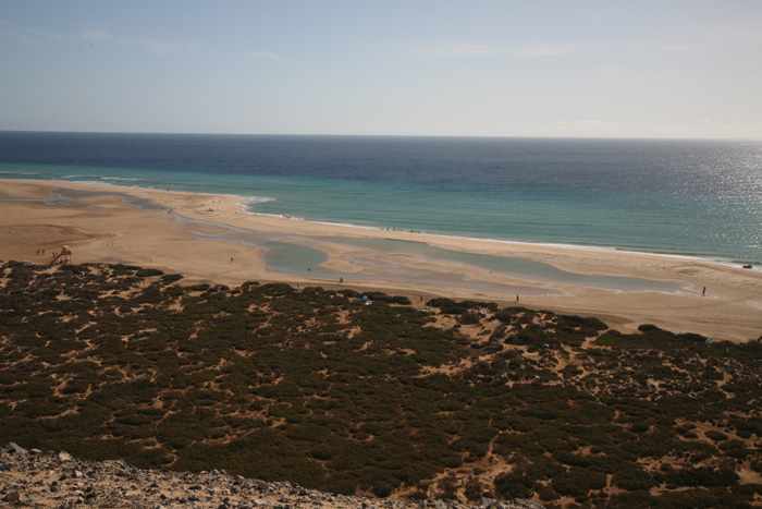 Fuerteventura, Risco del Paso, 'Königsstuhl', Blick nach Norden - mittelmeer-reise-und-meer.de