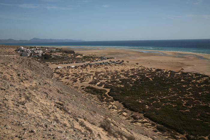 Fuerteventura, Risco del Paso, 'Königsstuhl', Blick nach Norden - mittelmeer-reise-und-meer.de