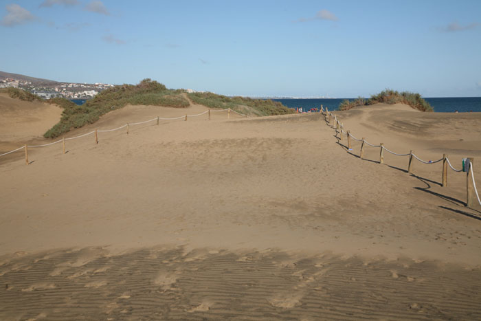 Gran Canaria, Dünen Maspalomas, Schutzgebiet - mittelmeer-reise-und-meer.de