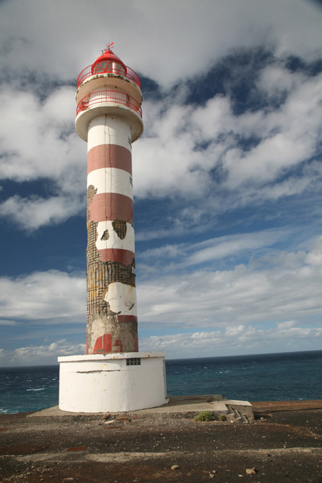 Gran Canaria, Faro de Sardina, Leuchtturm, Silhouette Teneriffa - mittelmeer-reise-und-meer.de