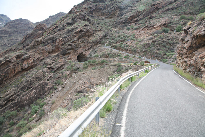 Gran Canaria, GC-210, Abzweigung auf die GC-606, km 22 - mittelmeer-reise-und-meer.de