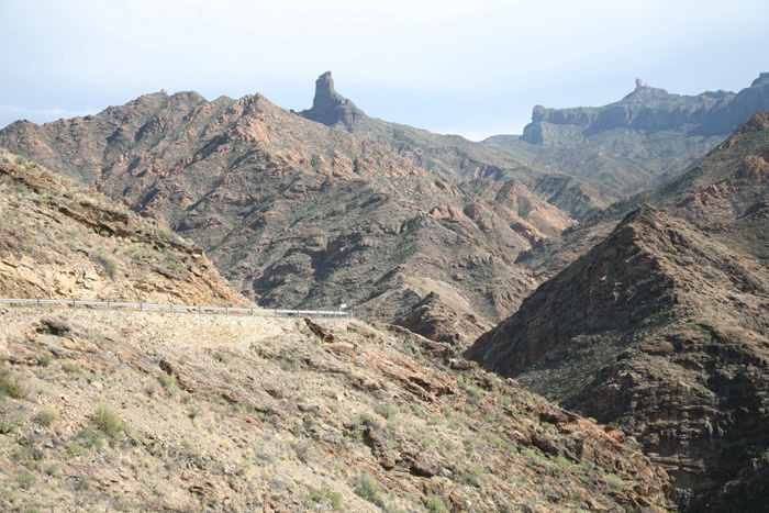 Gran Canaria, GC-210, Blick Roque Nublo, km 18,7 - mittelmeer-reise-und-meer.de