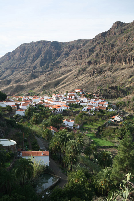 Gran Canaria, GC-60, Blick auf Fataga - mittelmeer-reise-und-meer.de