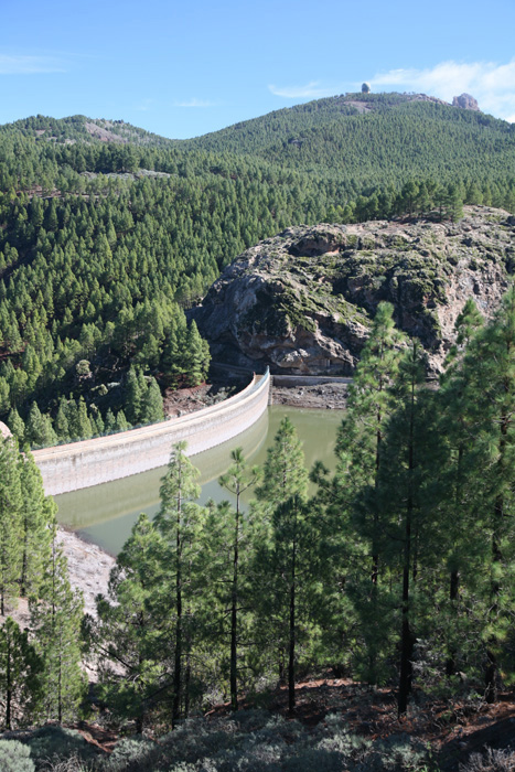 Gran Canaria, GC-600, Stausee Presa de Los Hornos - mittelmeer-reise-und-meer.de