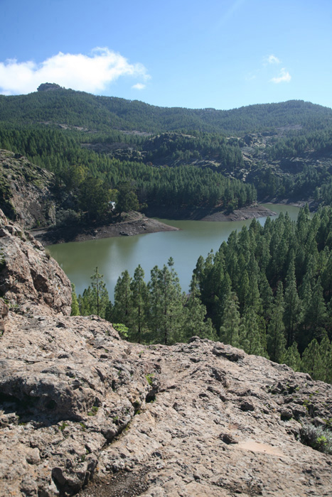 Gran Canaria, GC-600, Stausee Presa de Los Hornos - mittelmeer-reise-und-meer.de