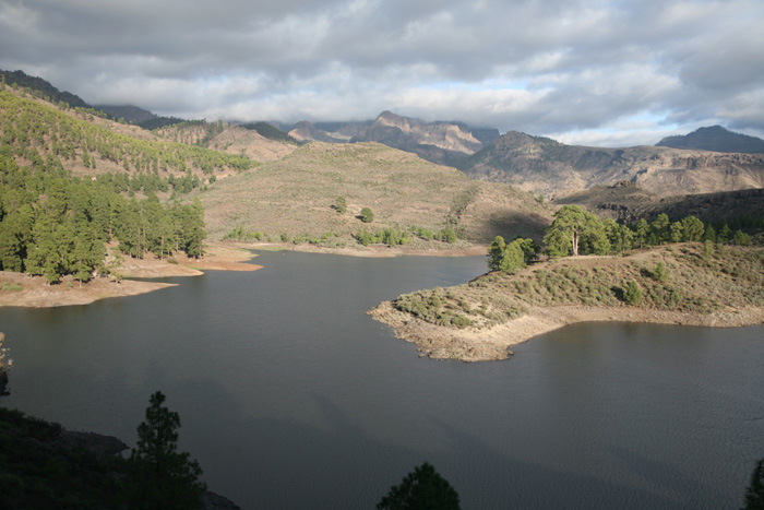 Gran Canaria, GC-605, Stausee Embalse Cueva de las Niñas - mittelmeer-reise-und-meer.de