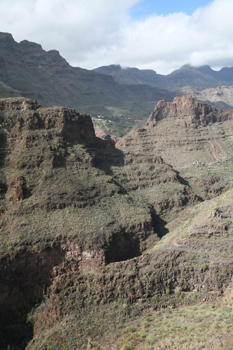 Gran Canaria, GC-65, Panorama San Bartolome vom Mirador el Guriete - mittelmeer-reise-und-meer.de