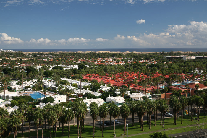 Gran Canaria, Maspalomas, Dünen, Panorama - mittelmeer-reise-und-meer.de