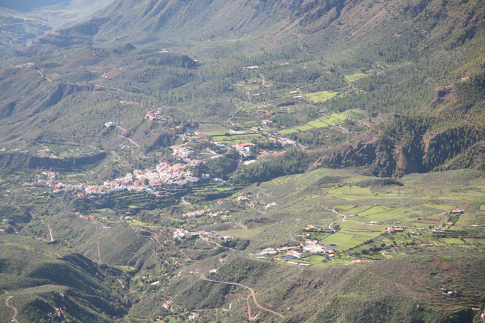 Gran Canaria, Pico de las Nieves, Blick nach Süden, San Bertolome - mittelmeer-reise-und-meer.de