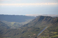 Pico de las Nieves, Blick Dünen Maspalomas, Fataga, Gran Canaria