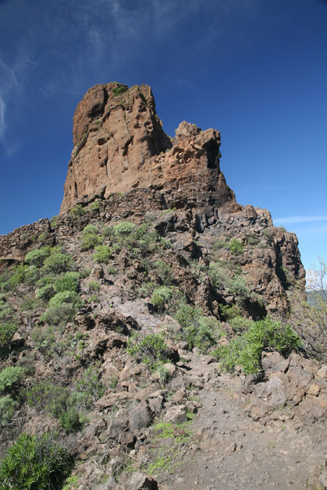 Gran Canaria, Roque Bentayga, Aufstieg - mittelmeer-reise-und-meer.de