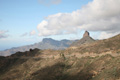 Blick von der GC-60, Roque Bentayga, Gran Canaria