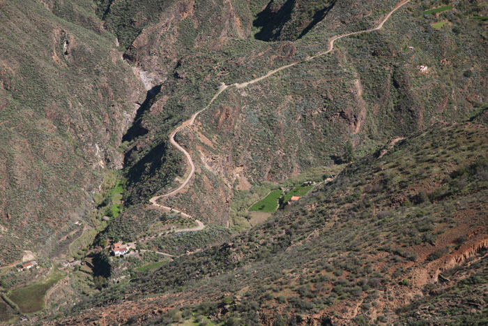 Gran Canaria, Roque Bentayga, Blick auf Artenara - mittelmeer-reise-und-meer.de