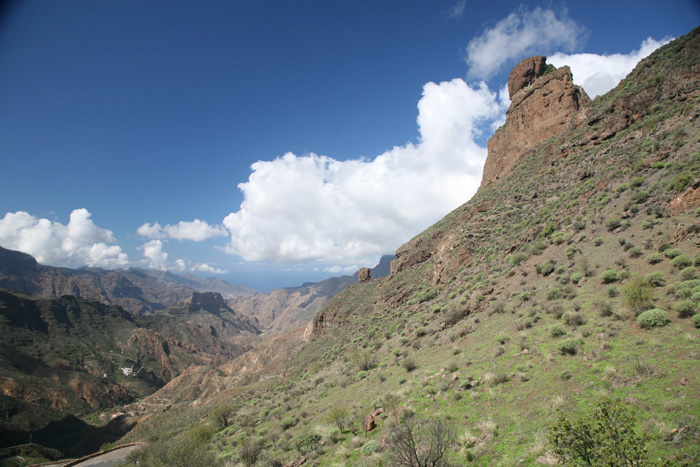 Gran Canaria, Roque Bentayga, Felsen - mittelmeer-reise-und-meer.de