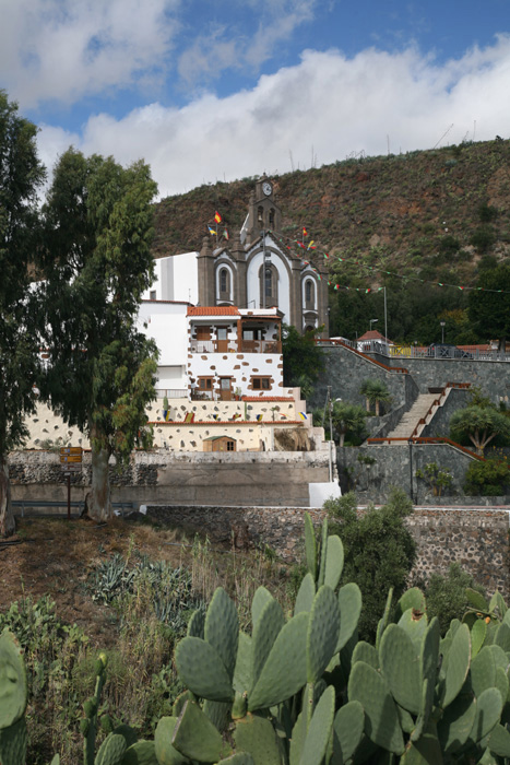 Gran Canaria, Santa Lucia, Kirche, Blick vom Zentrum - mittelmeer-reise-und-meer.de