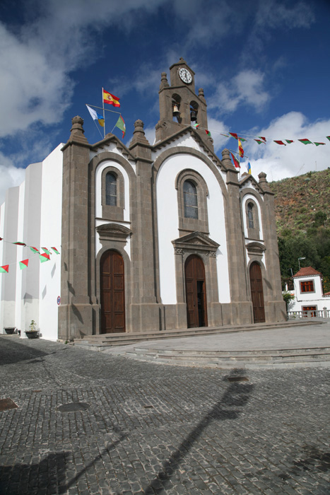 Gran Canaria, Santa Lucia, Kirche, Aufgang - mittelmeer-reise-und-meer.de