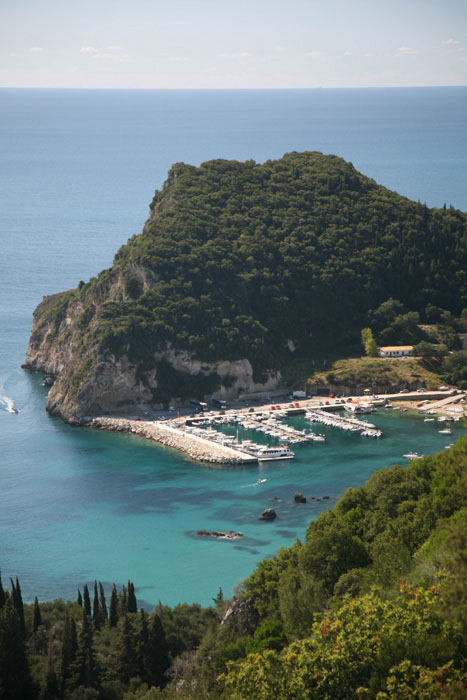 Korfu, Paleokastritsa, Marina Paleokastritsa - mittelmeer-reise-und-meer.de