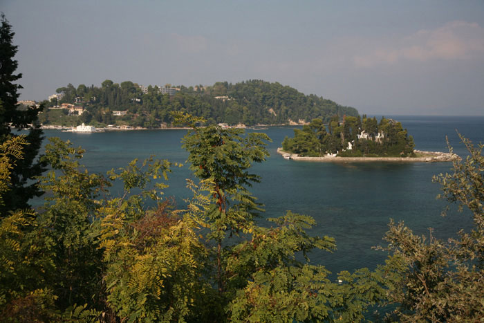 Korfu, Lefkimmi, Molos, Perama, Portikonissi-Island (Mäuseinsel) vor Perama - mittelmeer-reise-und-meer.de