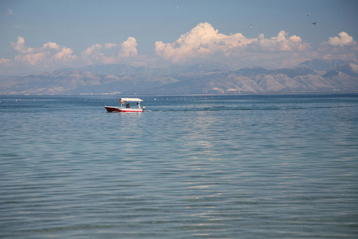 Korfu, Petriti, Blick auf das griechische Festland - mittelmeer-reise-und-meer.de