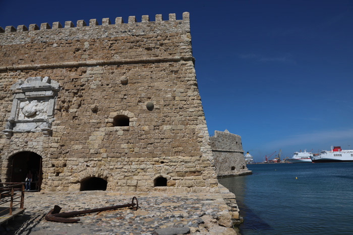 Kreta, Heraklion, Festung, Eingangsbereich - mittelmeer-reise-und-meer.de